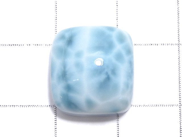 [Video][One of a kind] Larimar Pectolite AAA- Cabochon 1pc NO.604