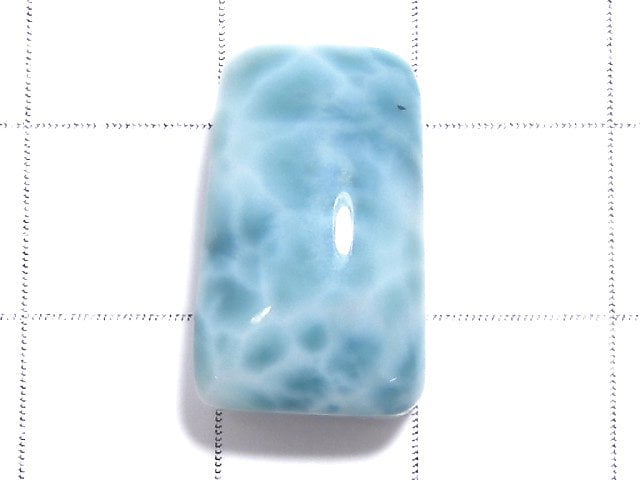 [Video][One of a kind] Larimar Pectolite AAA- Cabochon 1pc NO.607