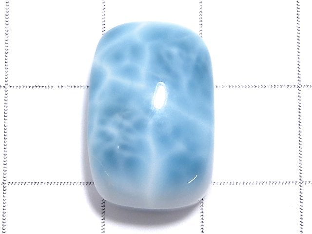 [Video][One of a kind] Larimar Pectolite AAA- Cabochon 1pc NO.613