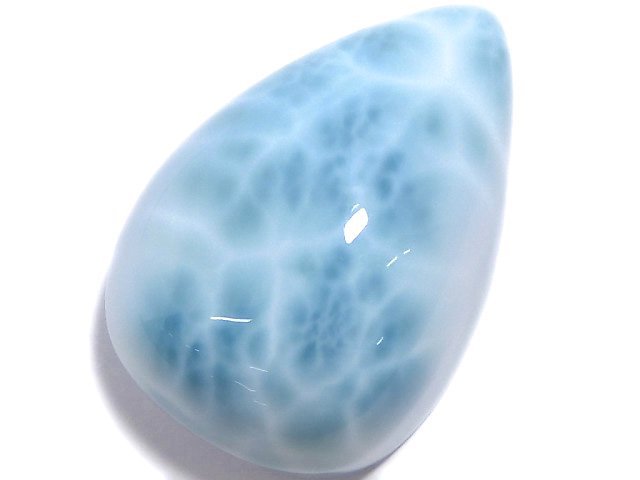 [Video][One of a kind] Larimar Pectolite AAA- Cabochon 1pc NO.618