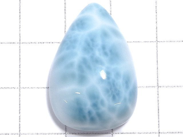 [Video][One of a kind] Larimar Pectolite AAA- Cabochon 1pc NO.618