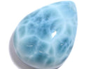 [Video][One of a kind] Larimar Pectolite AAA- Cabochon 1pc NO.619