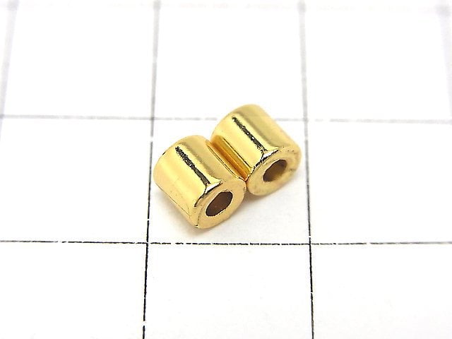 Metal parts magnetic Clasp 9x5x5mm gold color 4 pairs