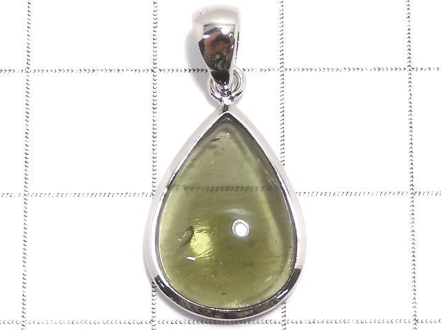 [Video][One of a kind] Moldavite AAA Pendant Silver925 NO.4