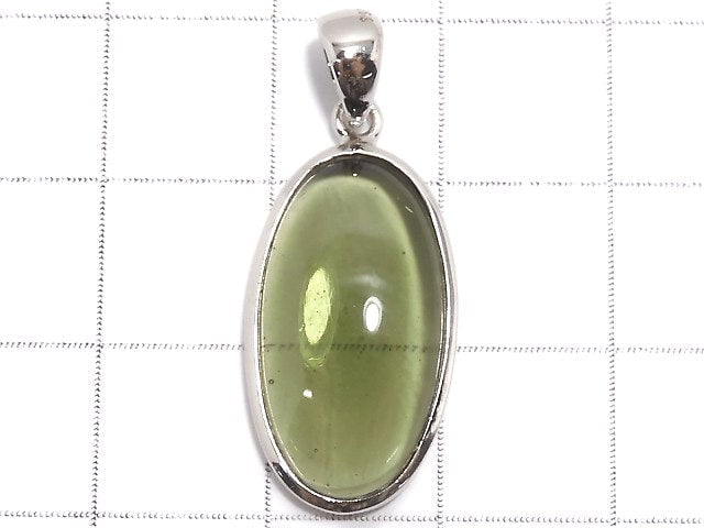 [Video][One of a kind] Moldavite AAA Pendant Silver925 NO.5