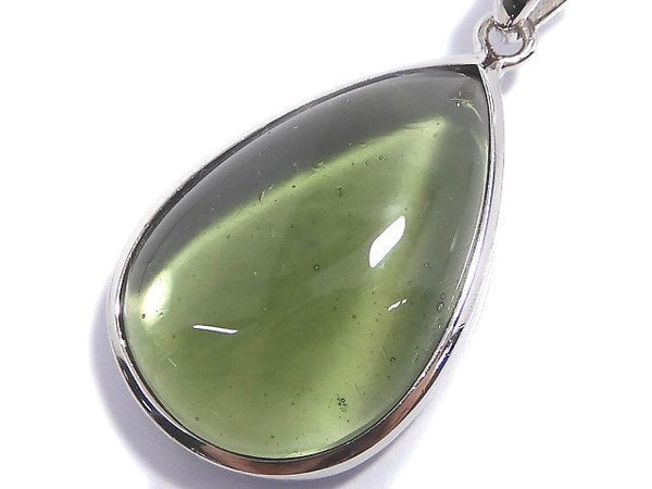 [Video][One of a kind] Moldavite AAA Pendant Silver925 NO.6