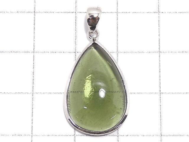 [Video][One of a kind] Moldavite AAA Pendant Silver925 NO.6