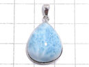 [Video][One of a kind] Larimar Pectolite AAA- Pendant Silver925 NO.179