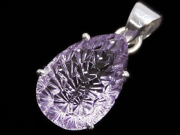 [Video][One of a kind] High Quality Amethyst AAA Pendant Silver925 NO.22