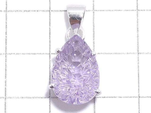 [Video][One of a kind] High Quality Amethyst AAA Pendant Silver925 NO.22