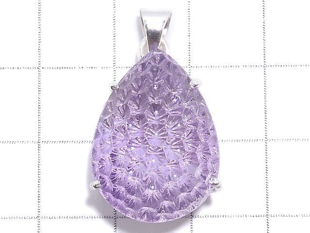 [Video][One of a kind] High Quality Amethyst AAA Pendant Silver925 NO.29