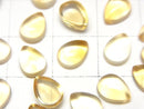 [Video]High Quality Citrine AAA Pear Shape Cabochon 7x6mm 3pcs