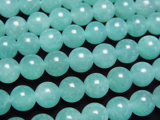 [Video] Mozambique Amazonite AA++ Round 6mm 1strand beads (aprx.15inch/37cm)