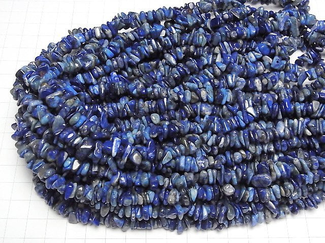 [Video] Lapislazuli AA Chips (Small Nugget) 1strand beads (aprx.30inch/76cm)