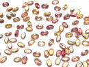 [Video]High Quality Yellow-Red Sapphire AAA Loose stone Oval Faceted 5x3mm 3pcs