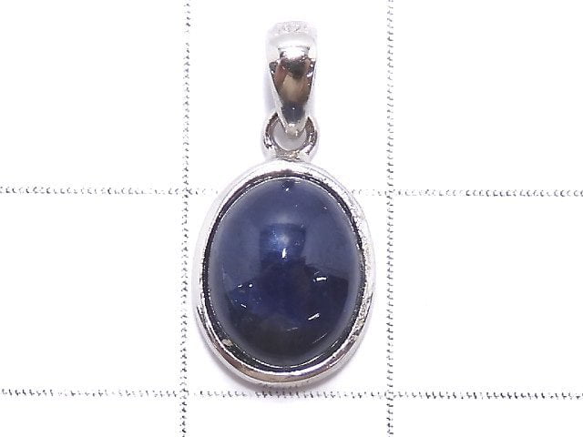 [Video][One of a kind] Sapphire AAA- Pendant Silver925 NO.2