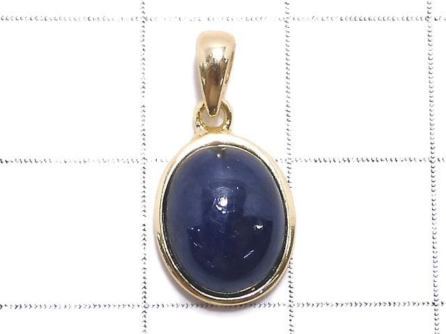 [Video][One of a kind] Sapphire AAA- Pendant 18KGP NO.11