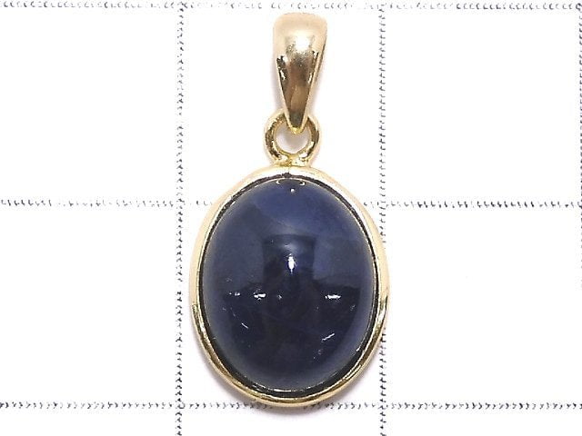 [Video][One of a kind] Sapphire AAA- Pendant 18KGP NO.14