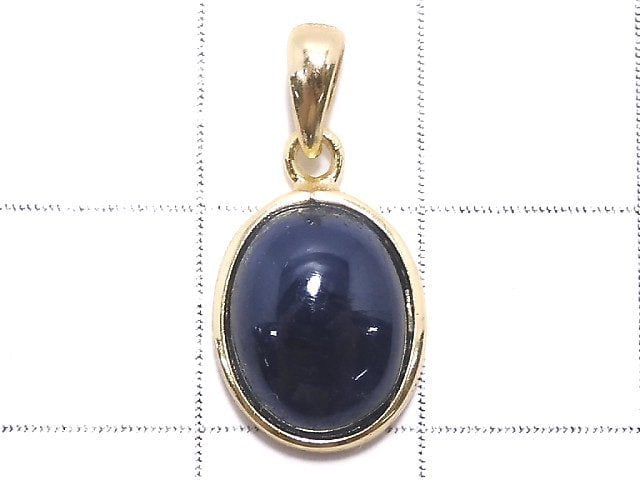 [Video][One of a kind] Sapphire AAA- Pendant 18KGP NO.15