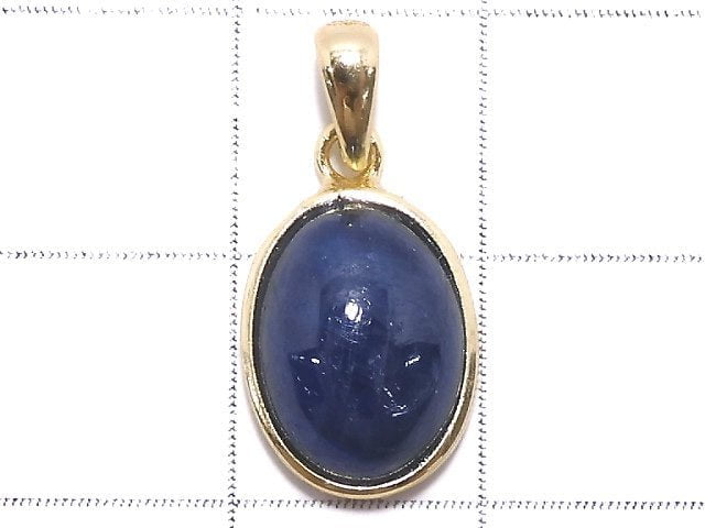 [Video][One of a kind] Sapphire AAA- Pendant 18KGP NO.16