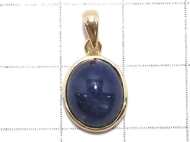 [Video][One of a kind] Sapphire AAA- Pendant 18KGP NO.17