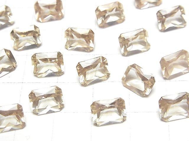 [Video] High Quality Oregon Sunstone AAA Loose Stone Rectangle Faceted 9x7mm 1pc