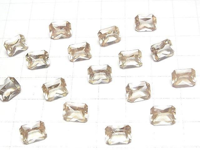 [Video] High Quality Oregon Sunstone AAA Loose Stone Rectangle Faceted 9x7mm 1pc