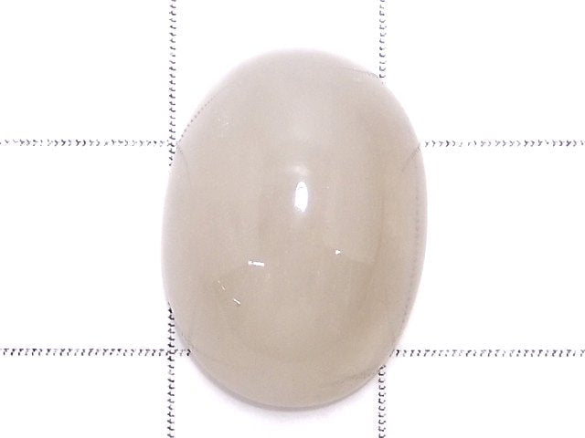 [Video][One of a kind] White Rutilated Quartz Cabochon 1pc NO.2