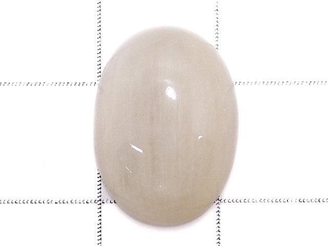 [Video][One of a kind] White Rutilated Quartz Cabochon 1pc NO.3