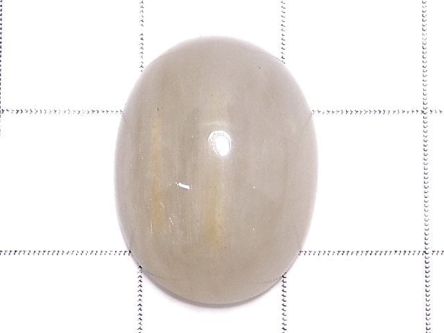 [Video][One of a kind] White Rutilated Quartz Cabochon 1pc NO.11