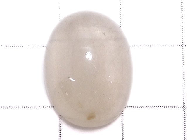 [Video][One of a kind] White Rutilated Quartz Cabochon 1pc NO.12