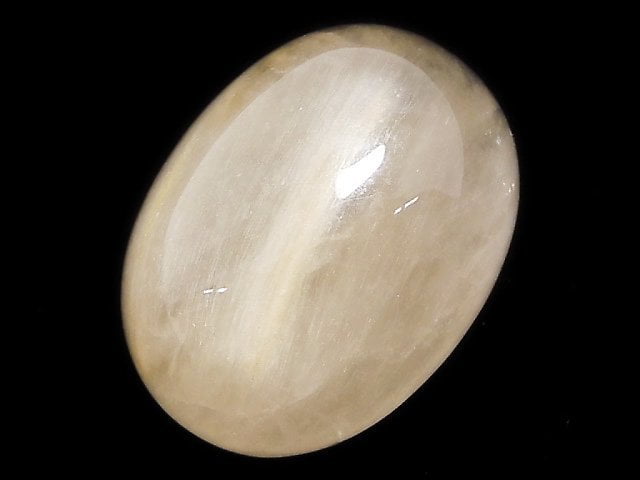 [Video][One of a kind] White Rutilated Quartz Cabochon 1pc NO.18