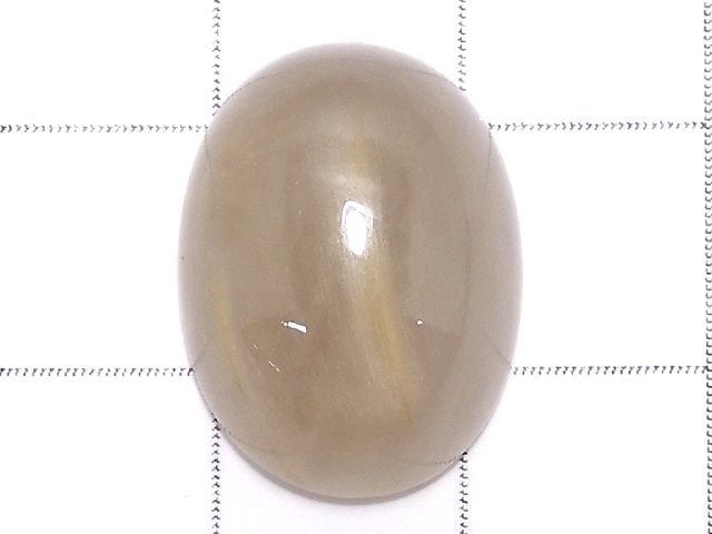 [Video][One of a kind] White Rutilated Quartz Cabochon 1pc NO.18