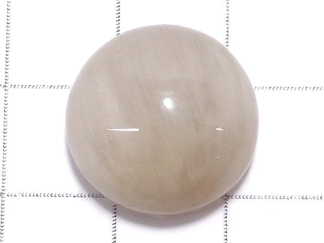 [Video][One of a kind] White Rutilated Quartz Cabochon 1pc NO.22