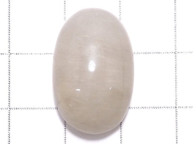 [Video][One of a kind] White Rutilated Quartz Cabochon 1pc NO.24