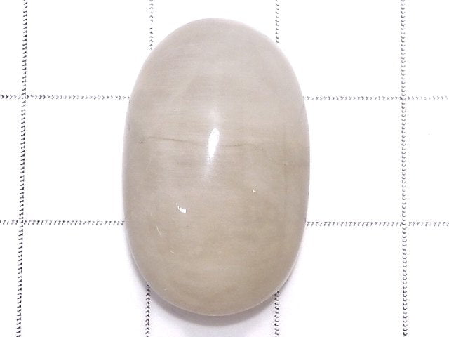 [Video][One of a kind] White Rutilated Quartz Cabochon 1pc NO.28