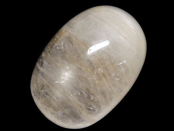 [Video][One of a kind] White Rutilated Quartz Cabochon 1pc NO.30