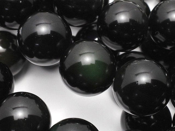 [Video] Rainbow Obsidian AAA Round 16mm Bracelet