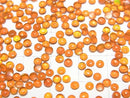 [Video] Orange color Opal Round Cabochon 3x3mm 10pcs
