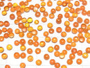 [Video] Orange color Opal Round Cabochon 4x4mm 5pcs