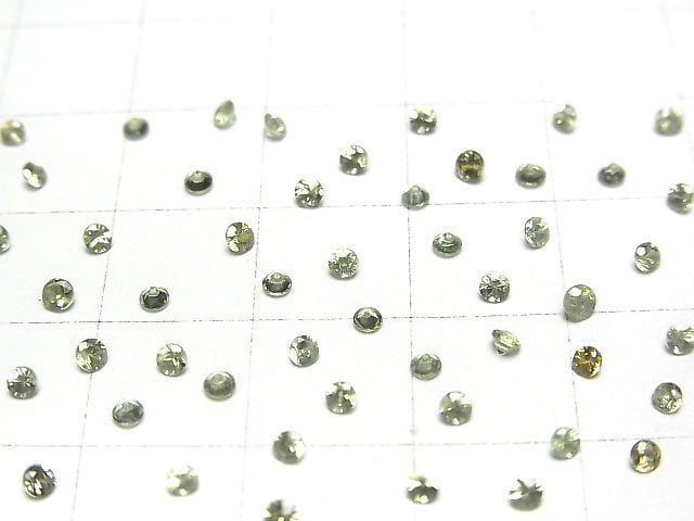 [Video]High Quality Demantoid Garnet AAA Loose Stone Round Faceted 2x2mm 3pcs