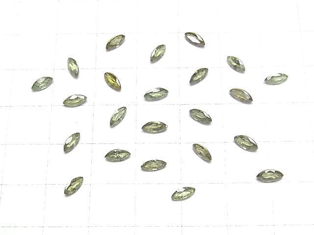 [Video]High Quality Demantoid Garnet AAA Loose stone Marquise Faceted 6x3mm 1pc