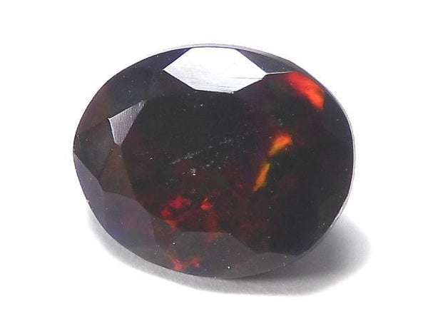 [Video][One of a kind] High Quality Black Opal AAA Loose stone Faceted 1pc NO.171