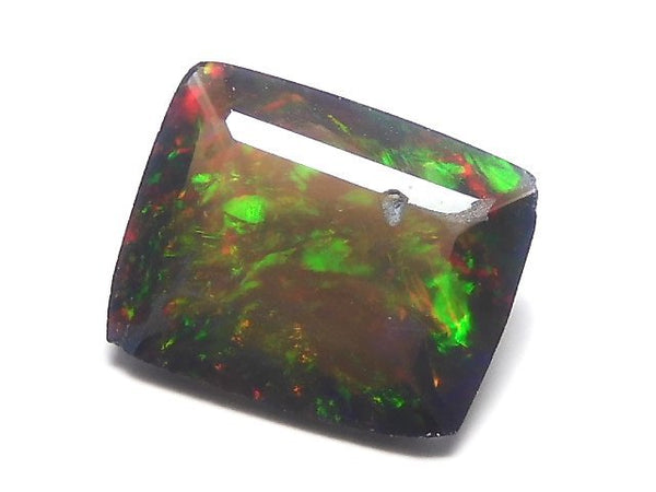 [Video][One of a kind] High Quality Black Opal AAA Loose stone Faceted 1pc NO.172