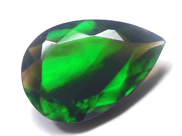 [Video][One of a kind] High Quality Black Opal AAA Loose stone Faceted 1pc NO.189