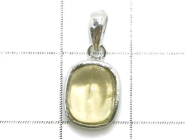 [Video][One of a kind] Golden Apatite Pendant Silver925 NO.1