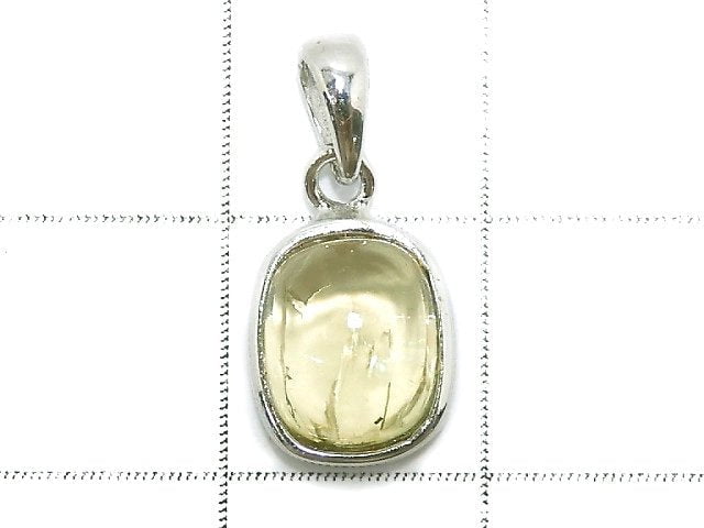 [Video][One of a kind] Golden Apatite Pendant Silver925 NO.2