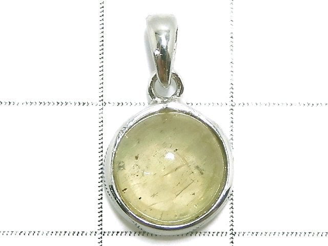 [Video][One of a kind] Golden Apatite Pendant Silver925 NO.3