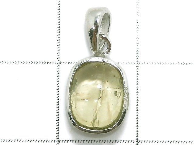 [Video][One of a kind] Golden Apatite Pendant Silver925 NO.5