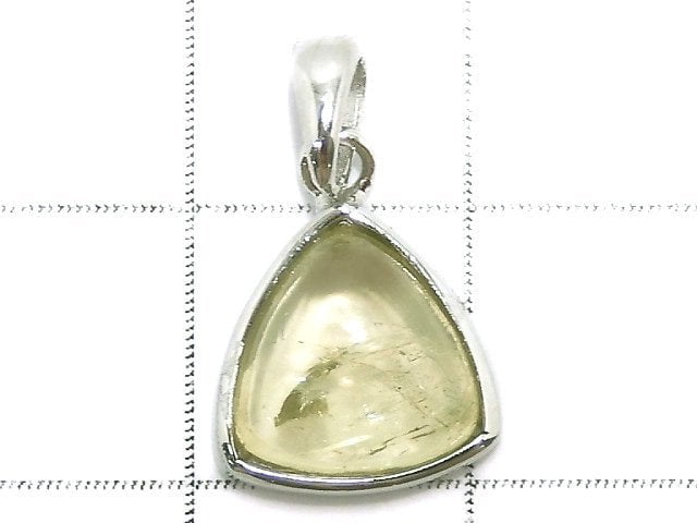 [Video][One of a kind] Golden Apatite Pendant Silver925 NO.6